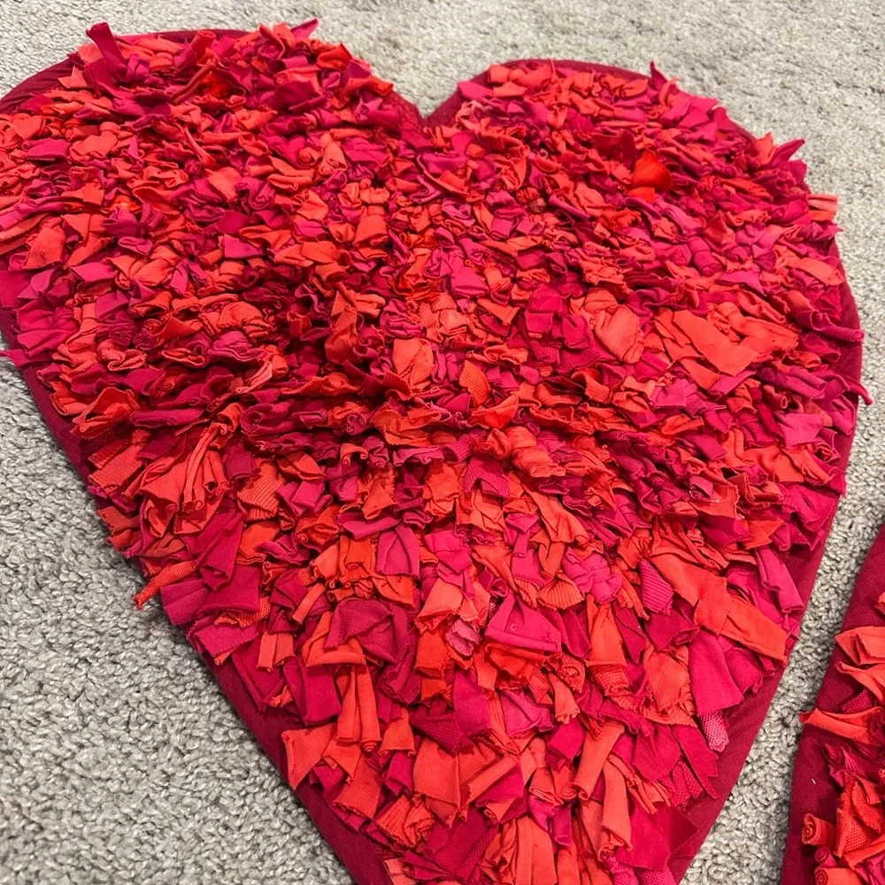 IKEA Red Heart-Shaped Door Mats